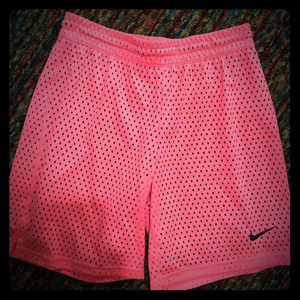 Orange Nike shorts